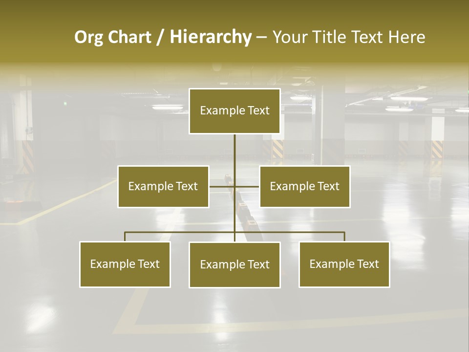 Parking Underground PowerPoint Template