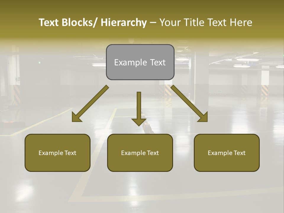 Parking Underground PowerPoint Template