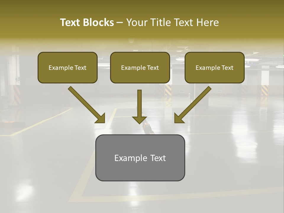 Parking Underground PowerPoint Template