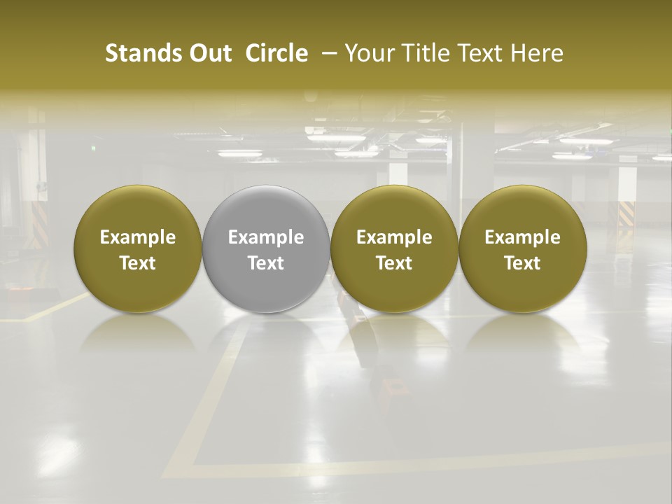 Parking Underground PowerPoint Template