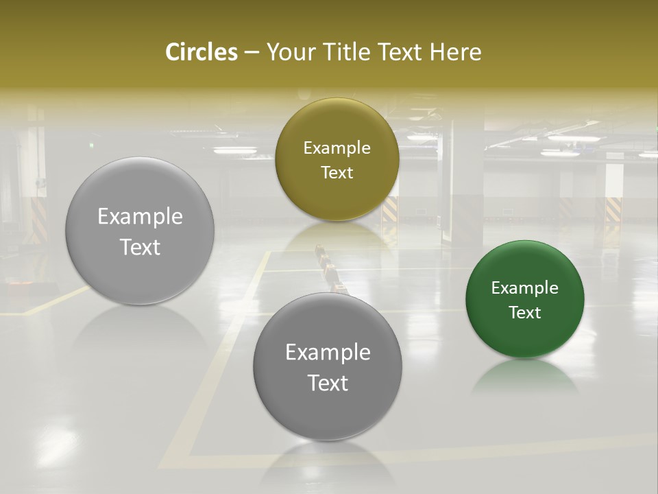 Parking Underground PowerPoint Template