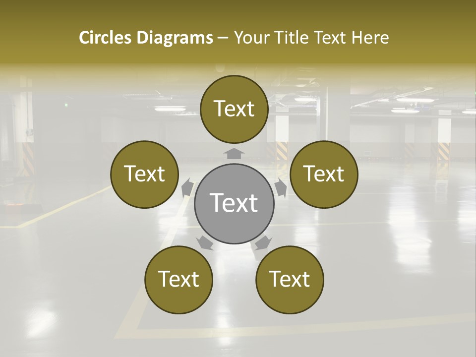 Parking Underground PowerPoint Template