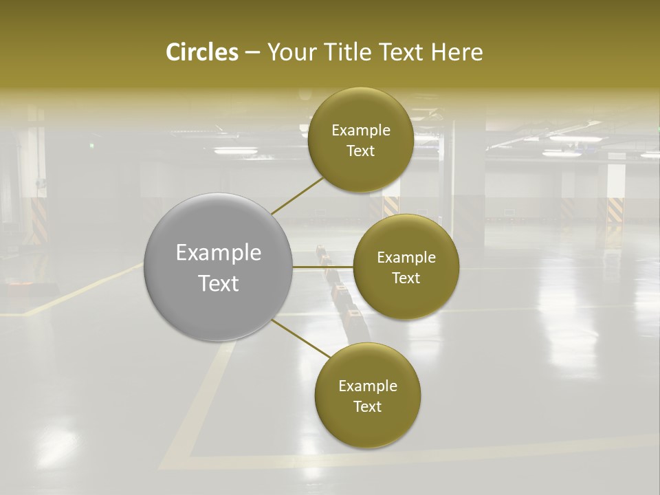 Parking Underground PowerPoint Template