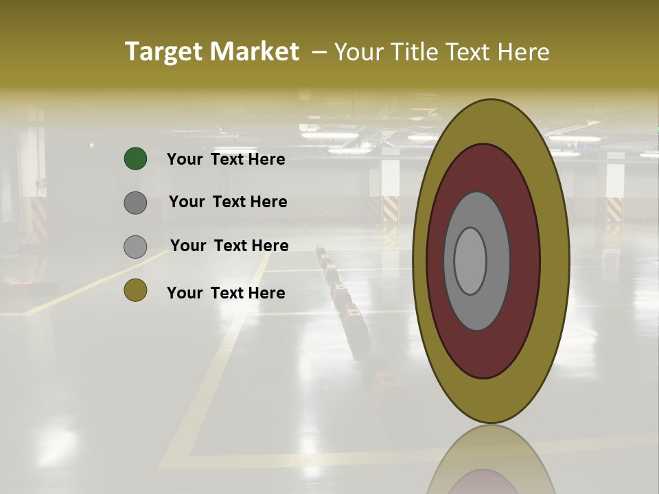 Parking Underground PowerPoint Template