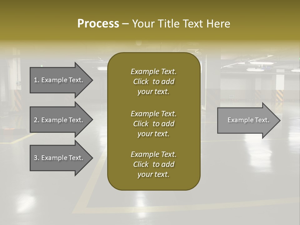 Parking Underground PowerPoint Template