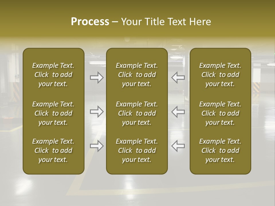 Parking Underground PowerPoint Template