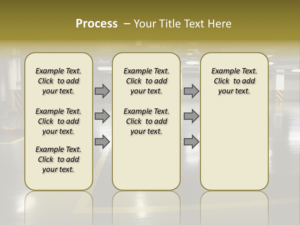 Parking Underground PowerPoint Template