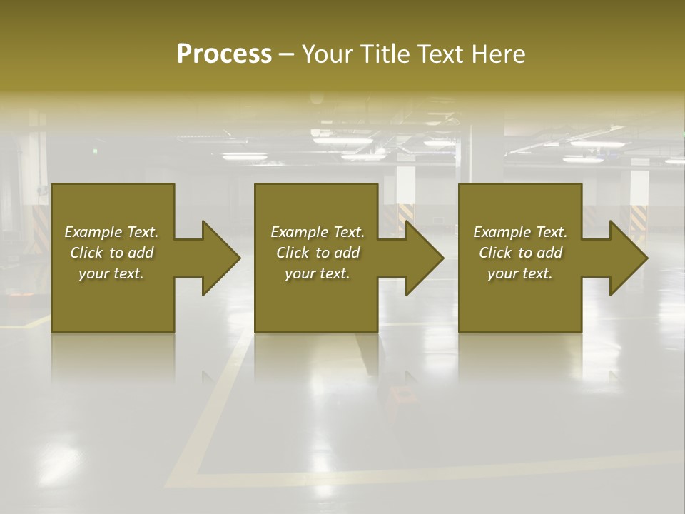 Parking Underground PowerPoint Template