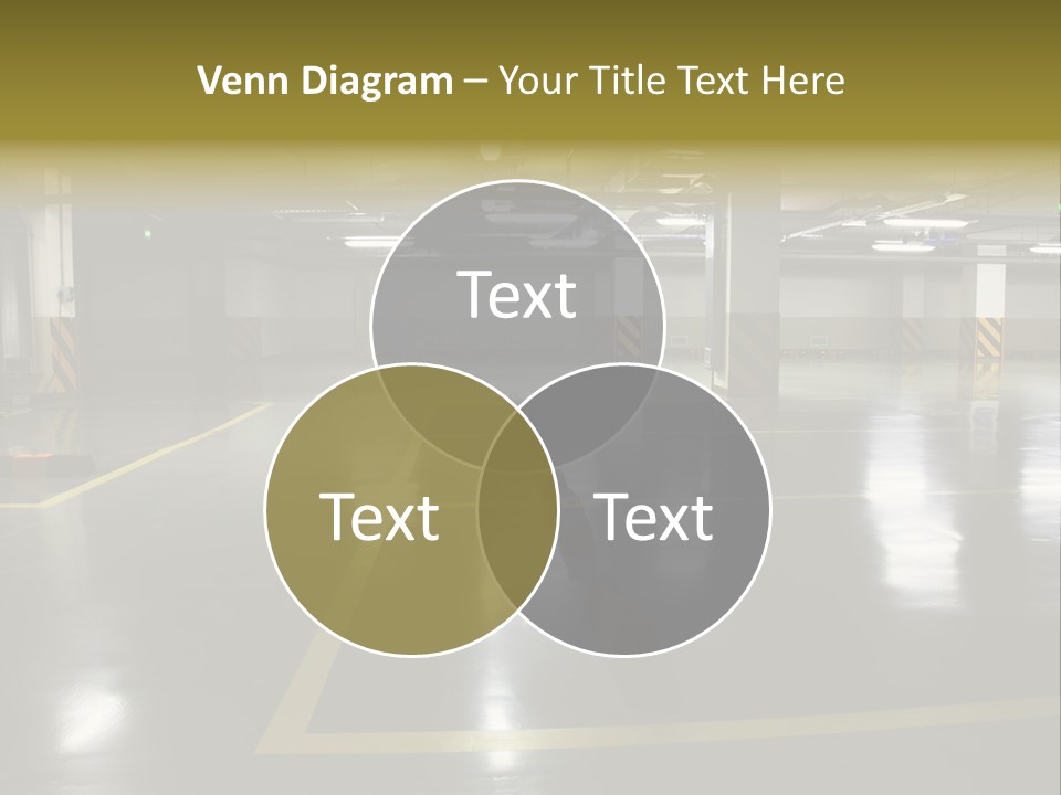 Parking Underground PowerPoint Template