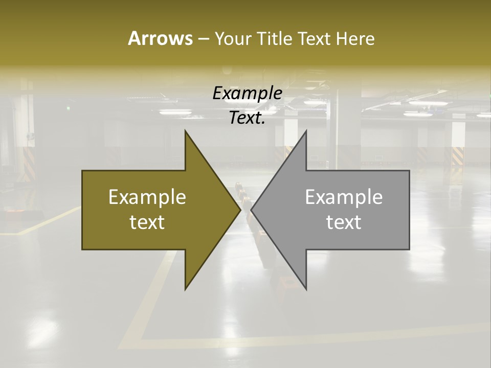 Parking Underground PowerPoint Template