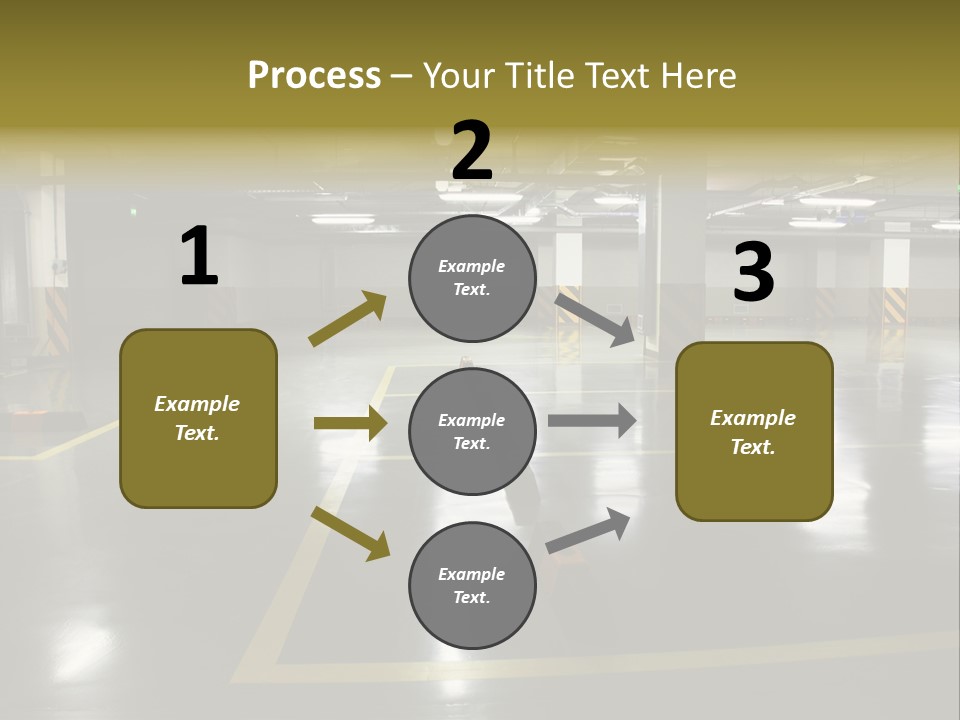 Parking Underground PowerPoint Template