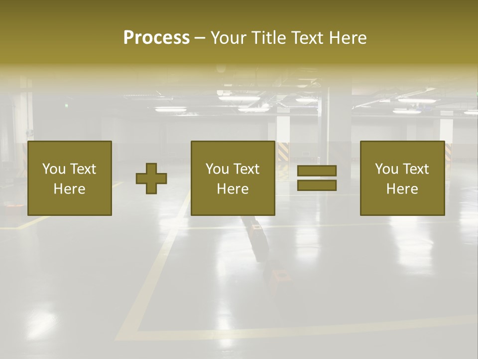 Parking Underground PowerPoint Template