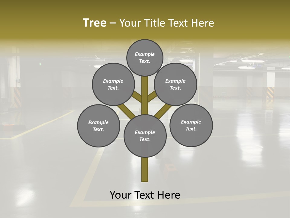 Parking Underground PowerPoint Template