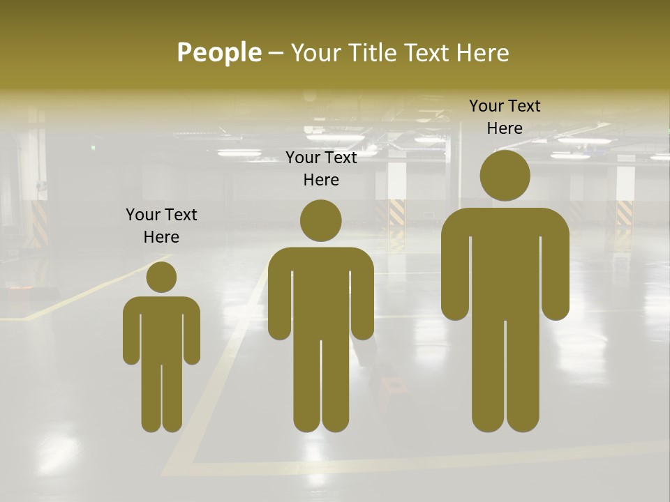 Parking Underground PowerPoint Template