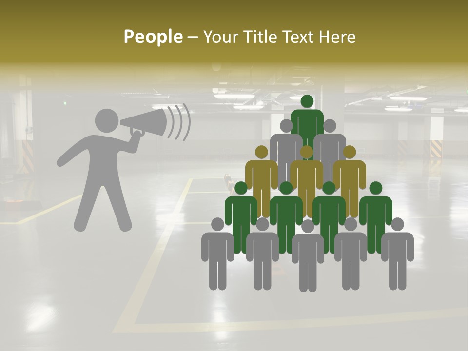 Parking Underground PowerPoint Template