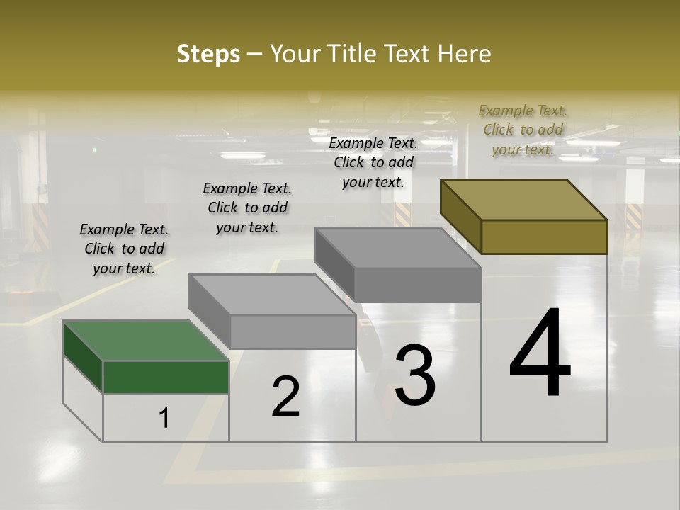 Parking Underground PowerPoint Template