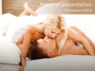 Man And Woman Making Love PowerPoint Template