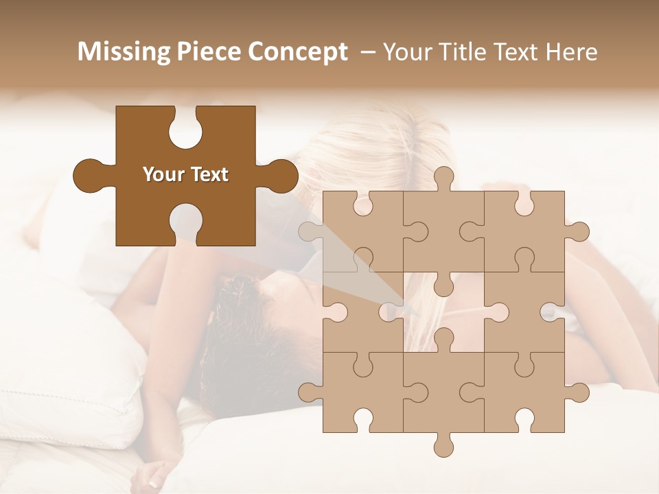 Man And Woman Making Love PowerPoint Template