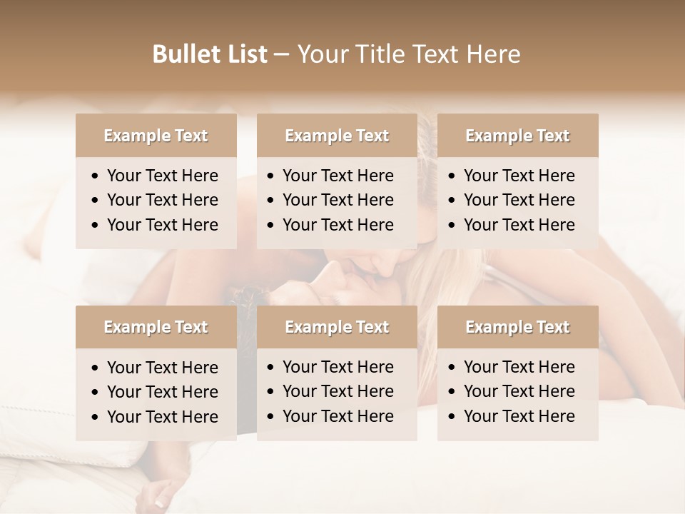 Man And Woman Making Love PowerPoint Template