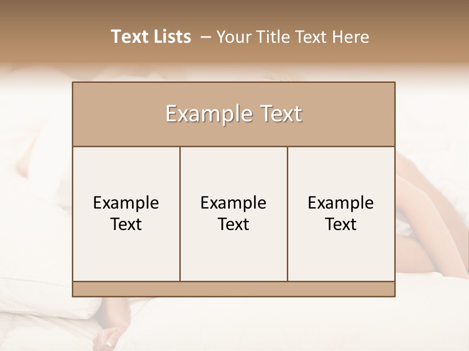 Man And Woman Making Love PowerPoint Template