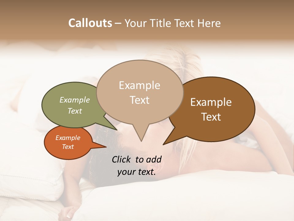 Man And Woman Making Love PowerPoint Template