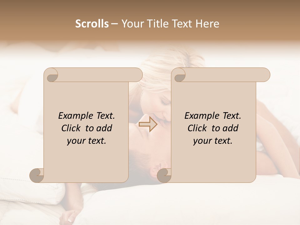 Man And Woman Making Love PowerPoint Template
