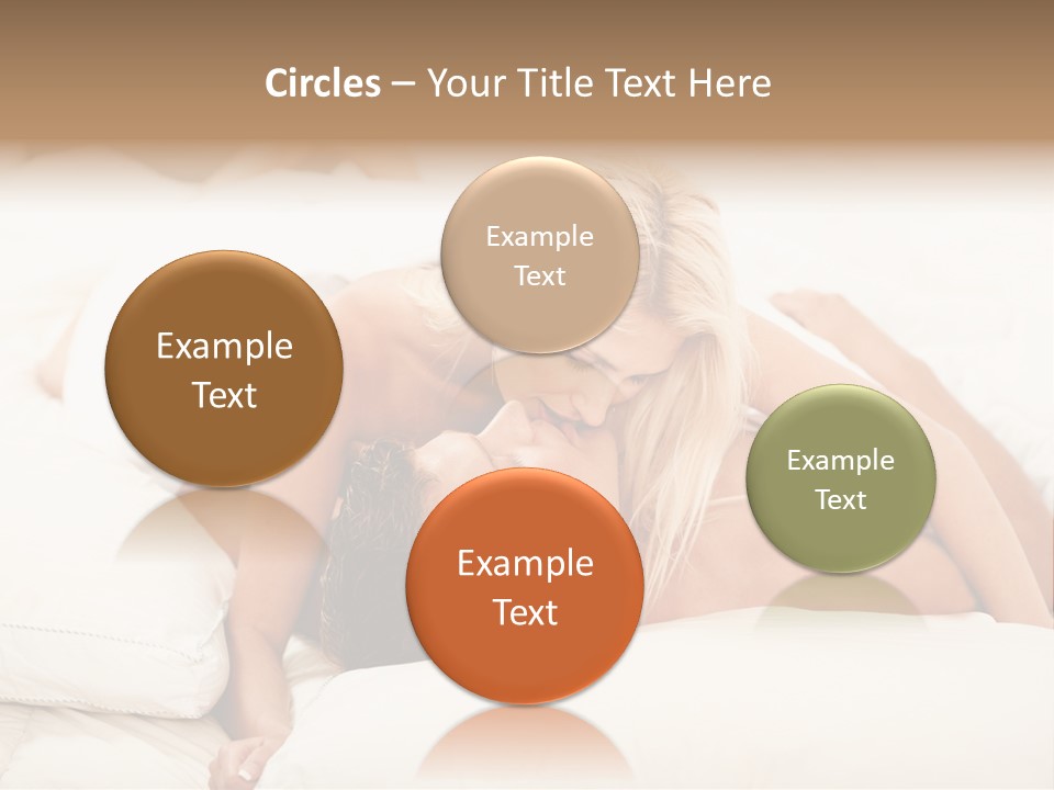 Man And Woman Making Love PowerPoint Template