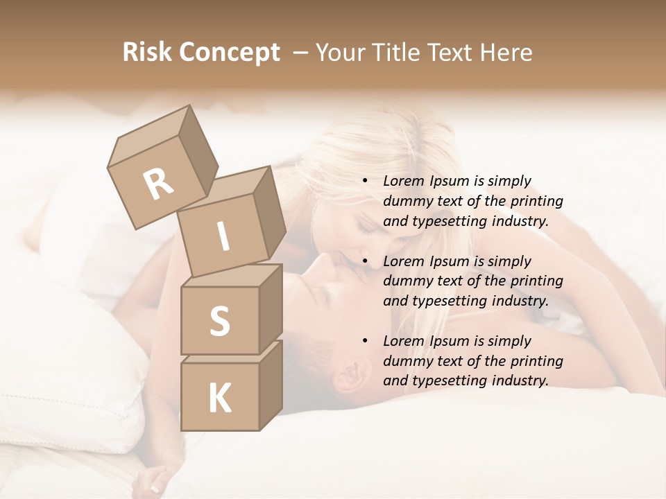 Man And Woman Making Love PowerPoint Template