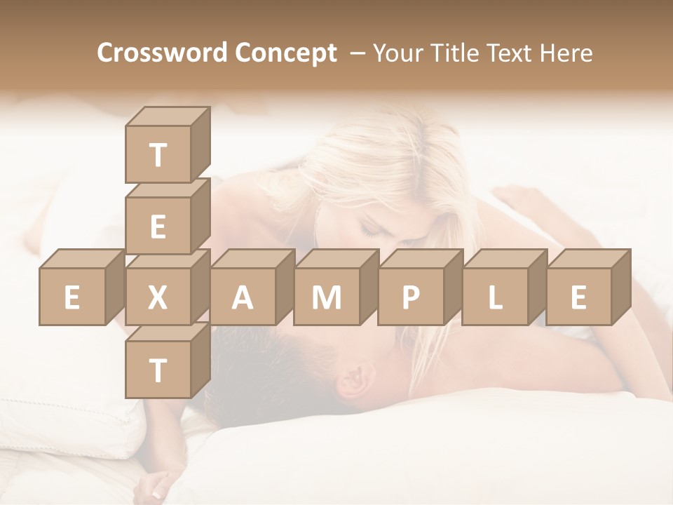 Man And Woman Making Love PowerPoint Template