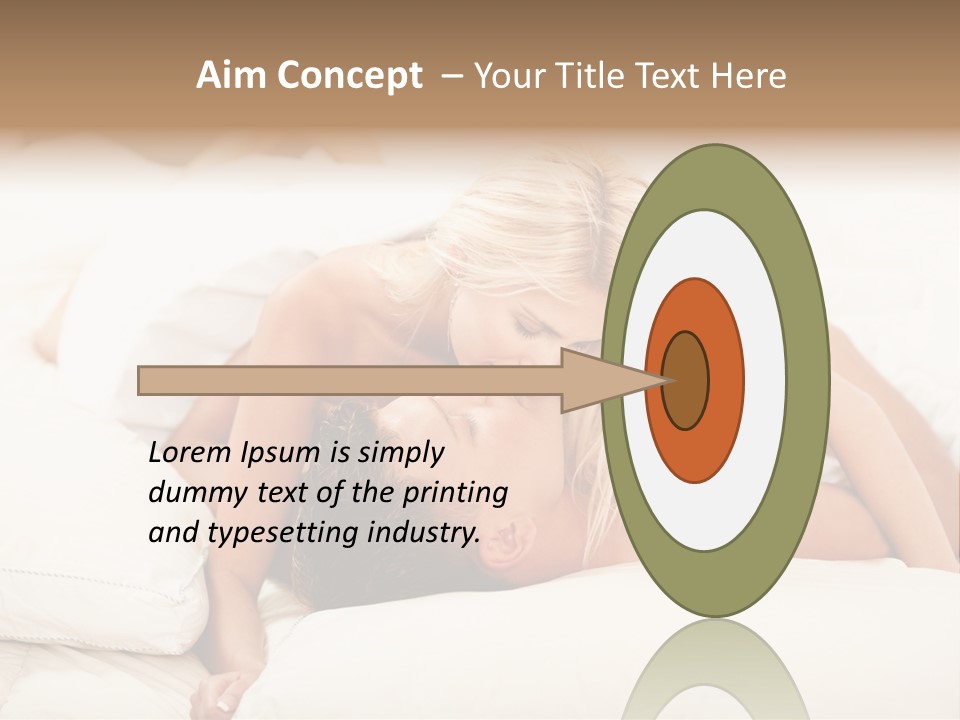 Man And Woman Making Love PowerPoint Template