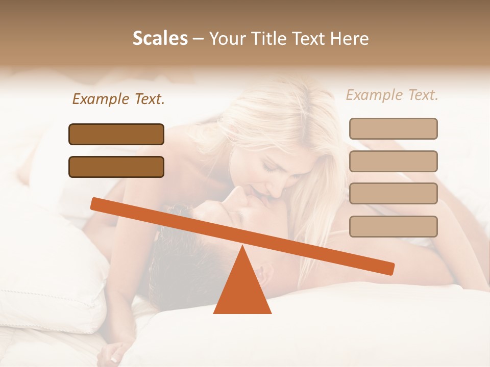 Man And Woman Making Love PowerPoint Template
