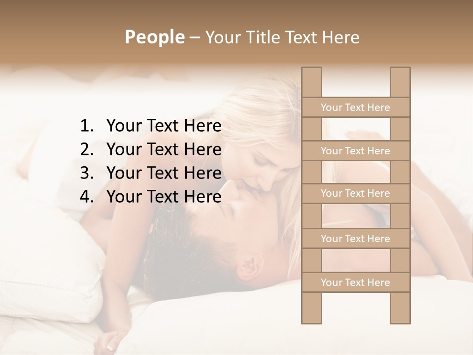 Man And Woman Making Love PowerPoint Template