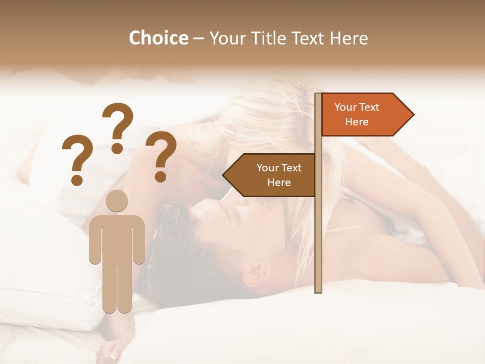 Man And Woman Making Love PowerPoint Template