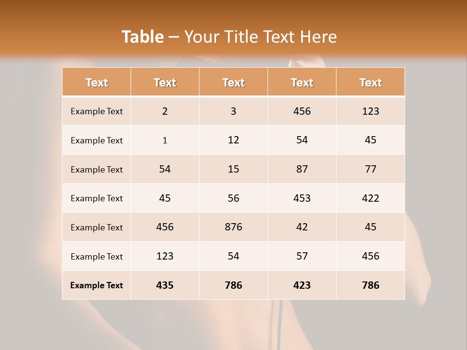 Beautiful Dj Girl PowerPoint Template