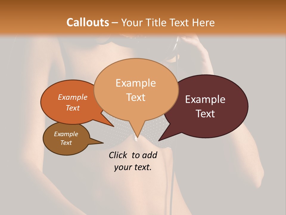 Beautiful Dj Girl PowerPoint Template