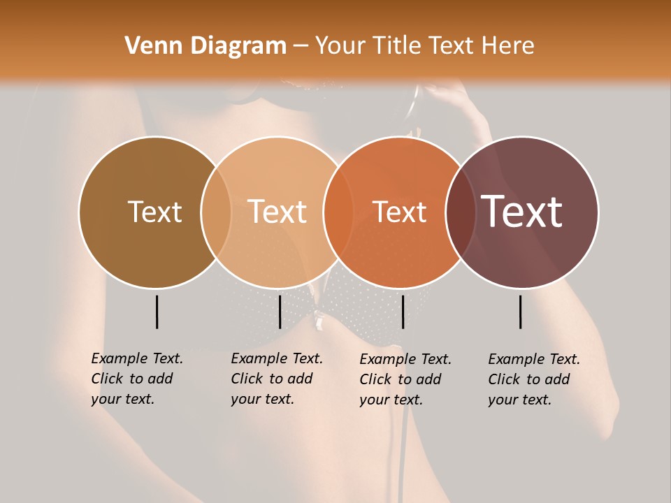 Beautiful Dj Girl PowerPoint Template