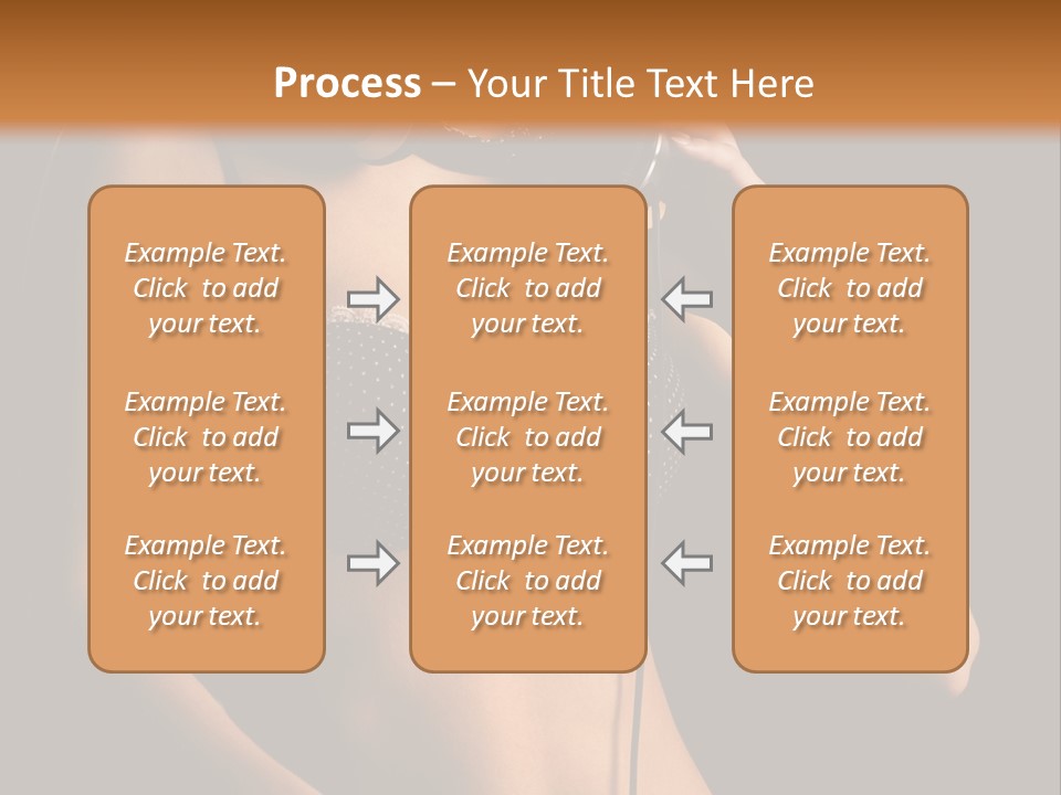 Beautiful Dj Girl PowerPoint Template