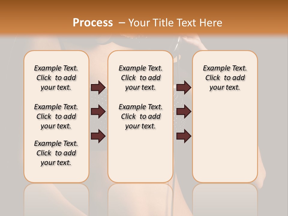 Beautiful Dj Girl PowerPoint Template