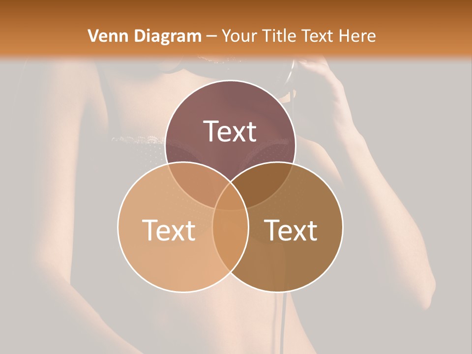 Beautiful Dj Girl PowerPoint Template