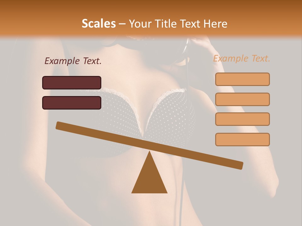 Beautiful Dj Girl PowerPoint Template