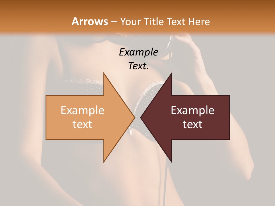 Beautiful Dj Girl PowerPoint Template