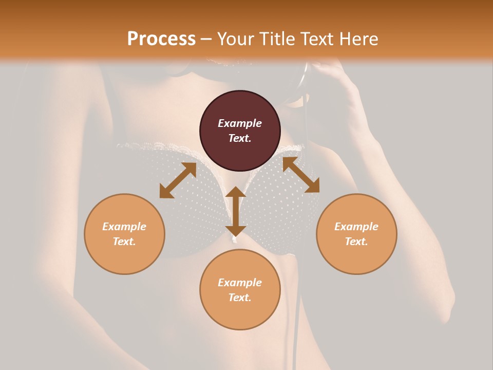 Beautiful Dj Girl PowerPoint Template