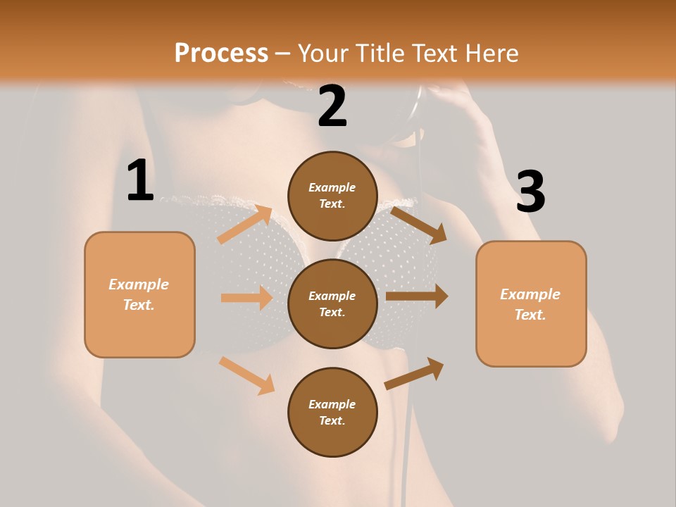 Beautiful Dj Girl PowerPoint Template