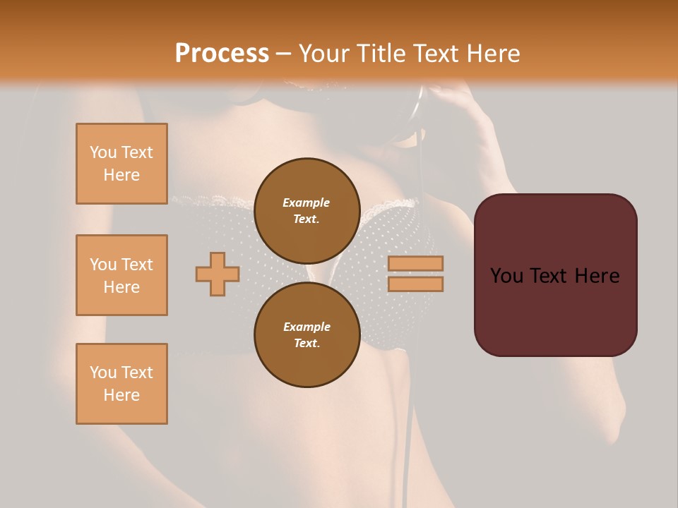 Beautiful Dj Girl PowerPoint Template