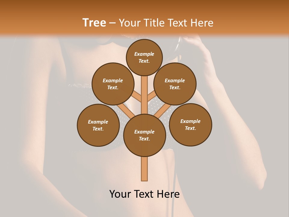 Beautiful Dj Girl PowerPoint Template