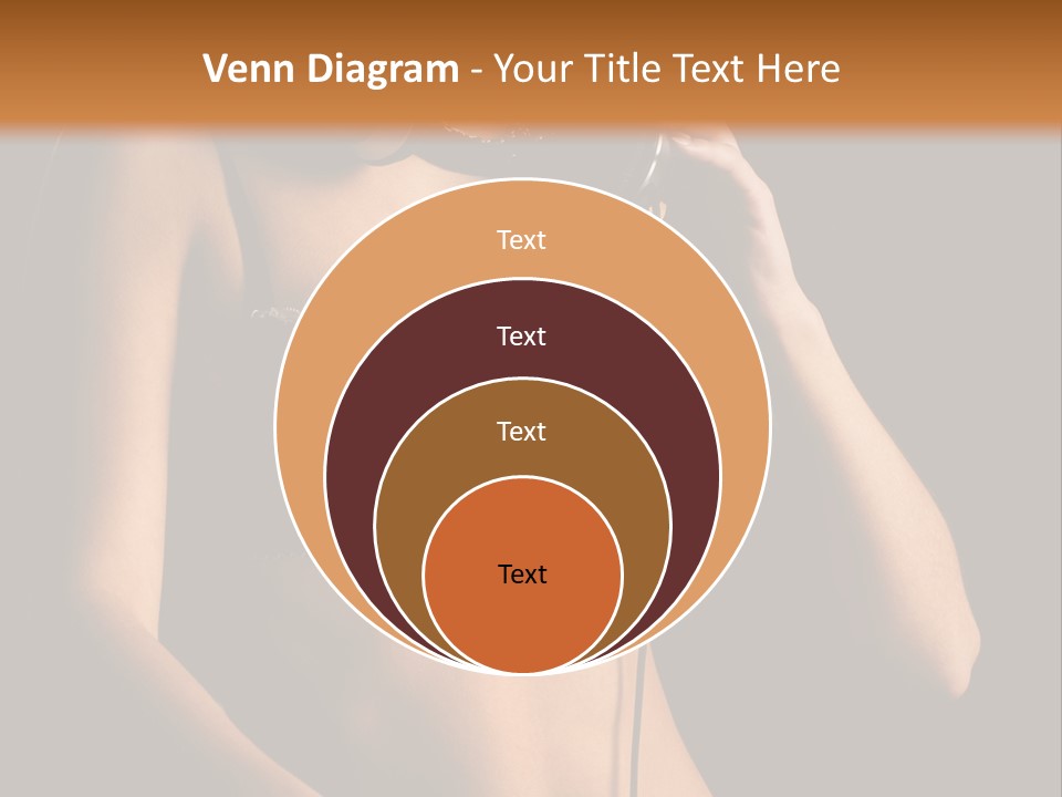 Beautiful Dj Girl PowerPoint Template