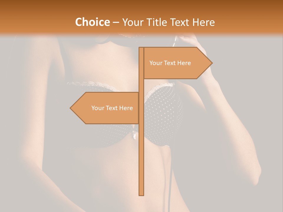 Beautiful Dj Girl PowerPoint Template