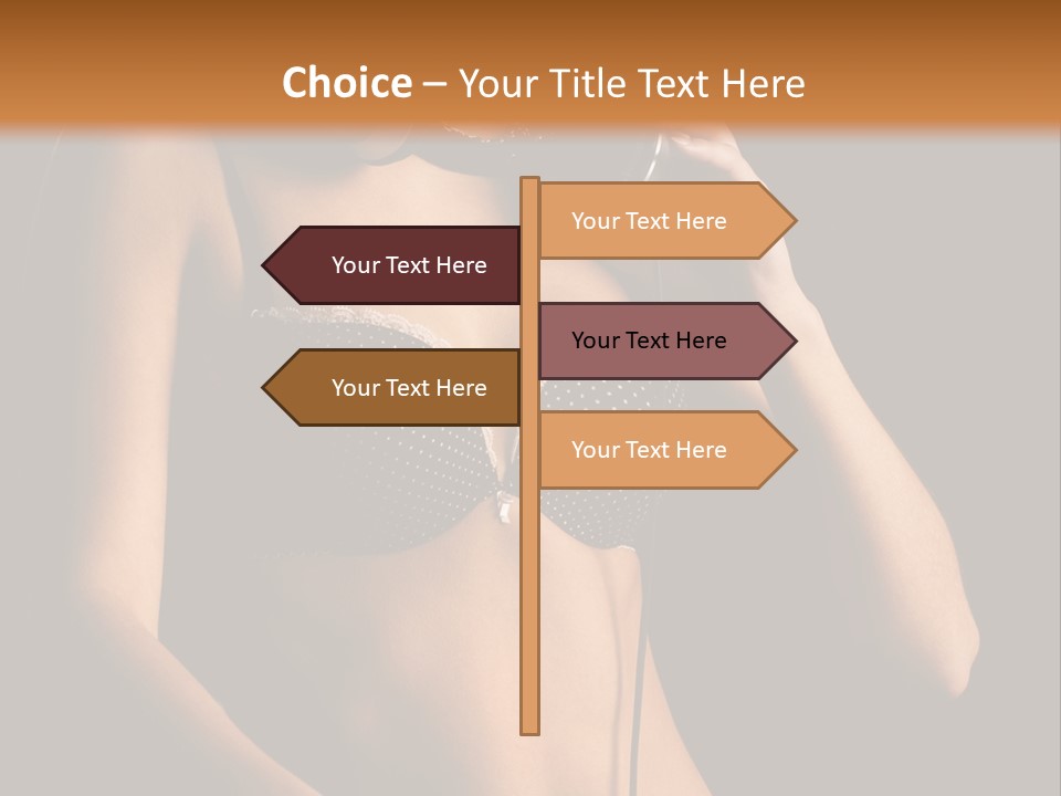 Beautiful Dj Girl PowerPoint Template