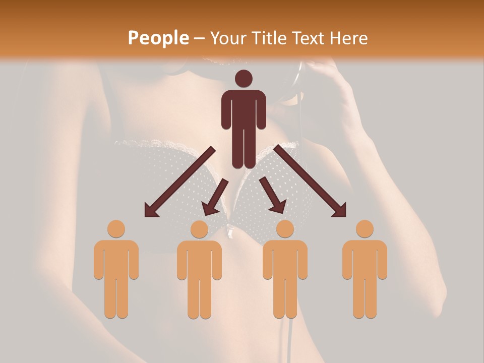 Beautiful Dj Girl PowerPoint Template