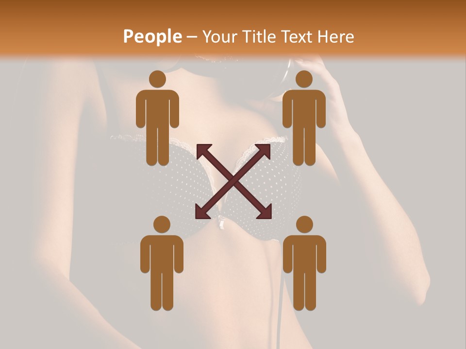 Beautiful Dj Girl PowerPoint Template